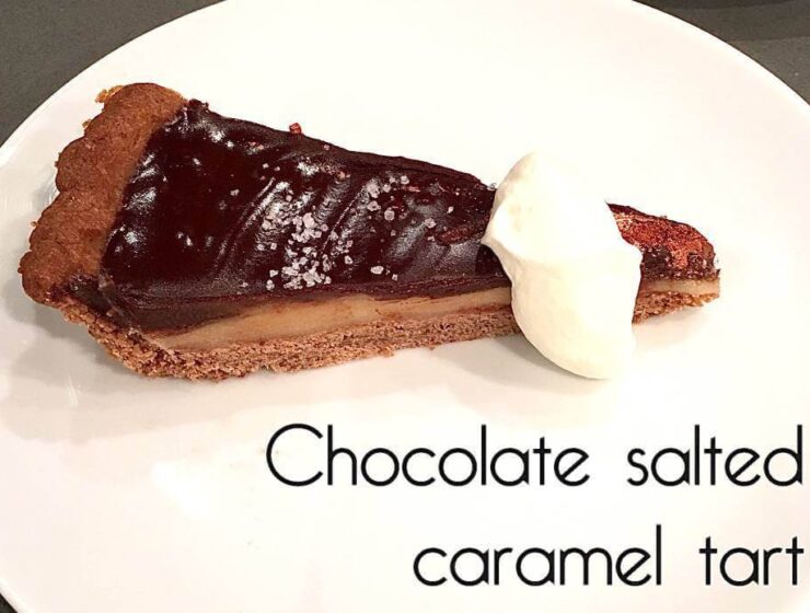 Chocolate salted caramel tart recipe