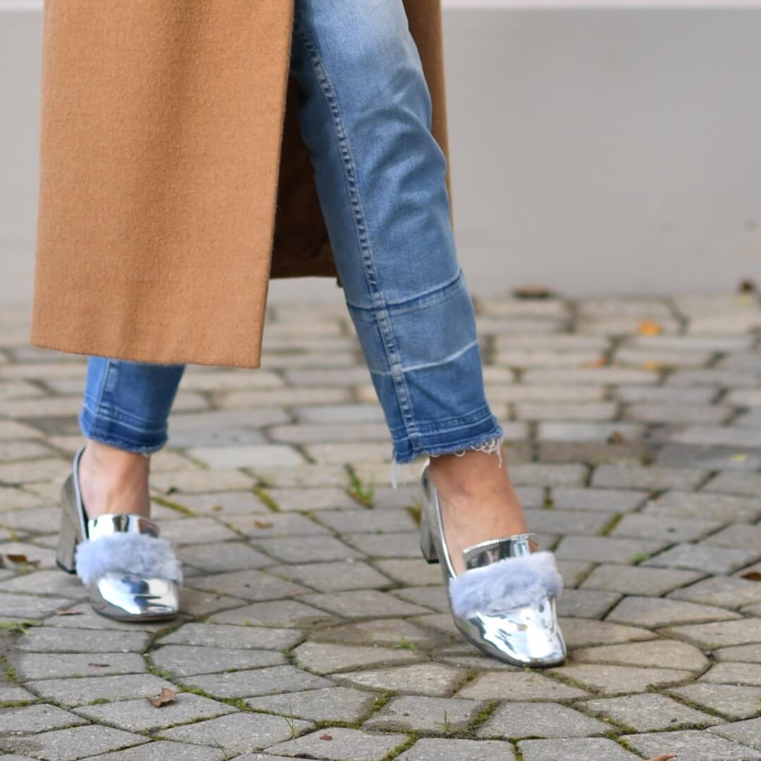 The Cool Way to Style Silver Shoes