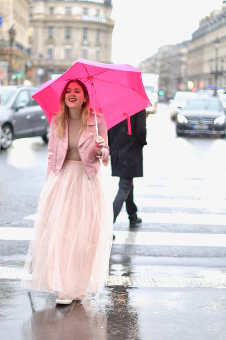 10 Top Rainy Street Style Looks at Paris Fashion Week Fall 2017