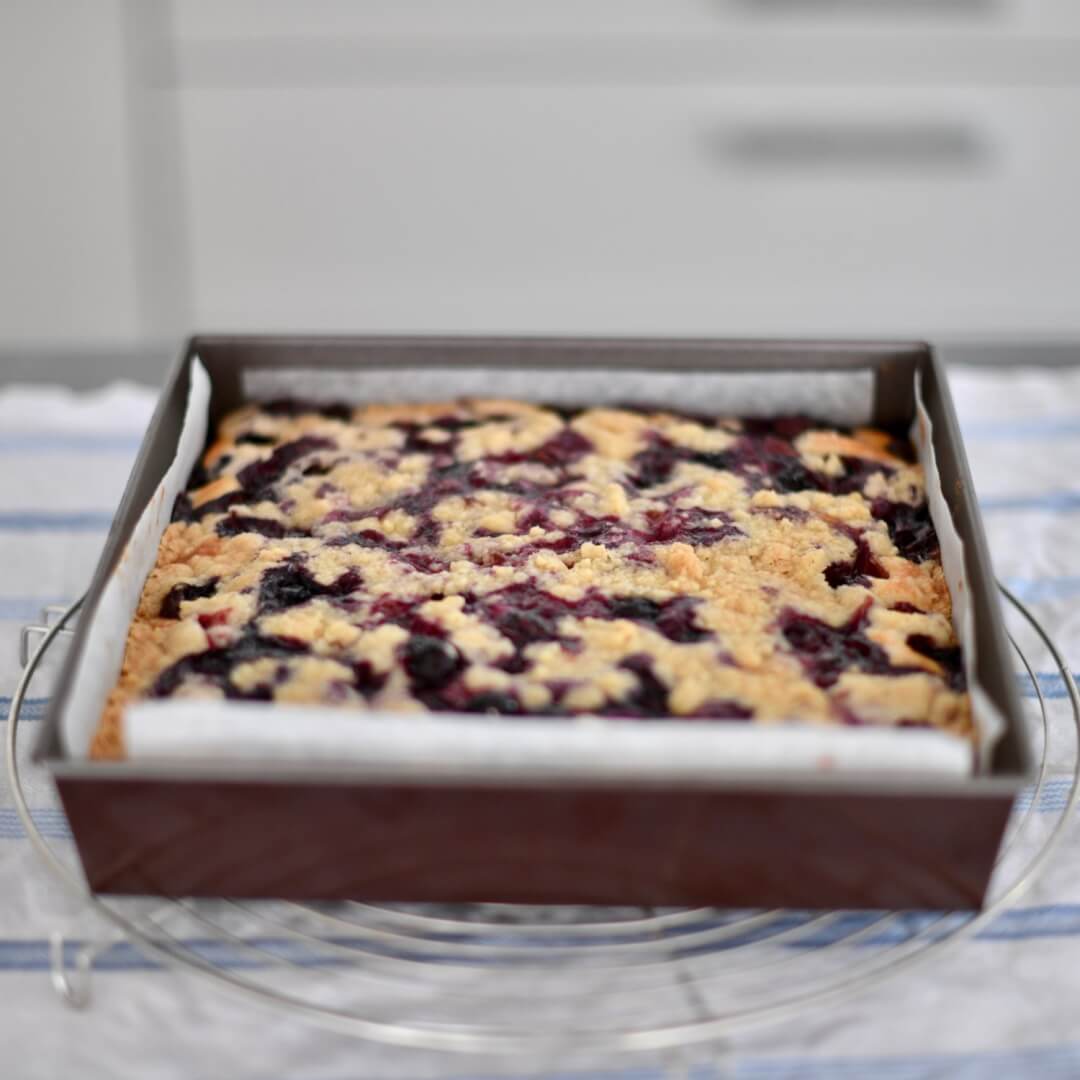 Blueberry Crumble for Spring