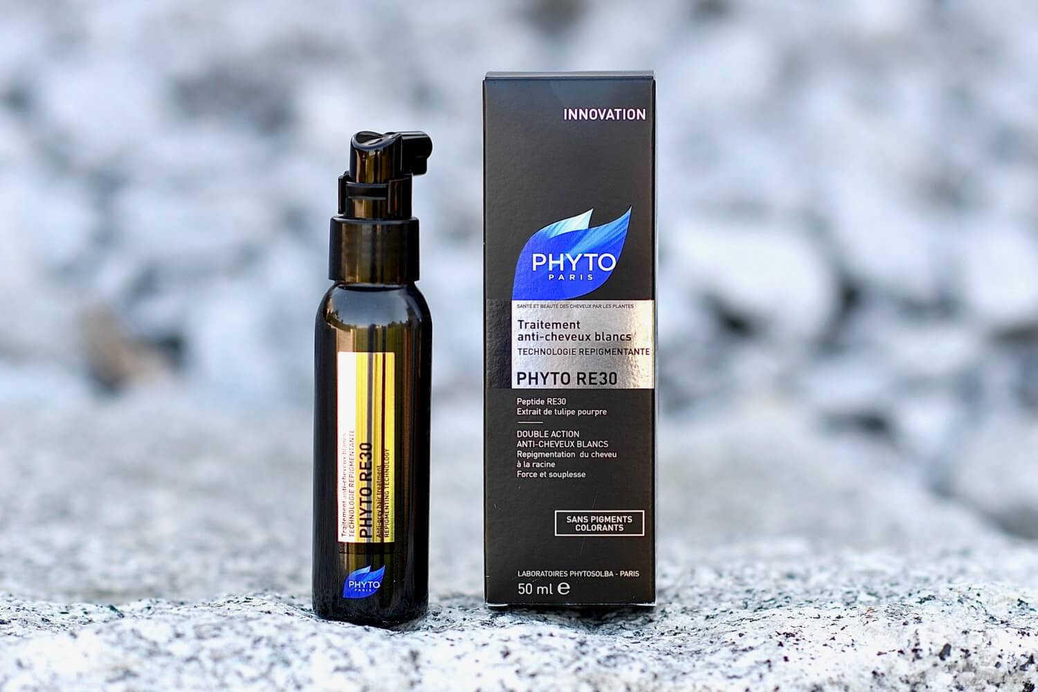 Grey Hair No More - Grey Hair Pigmentation thanks to Phyto RE30